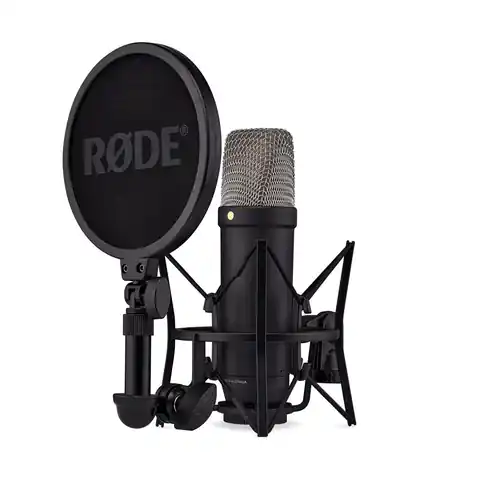 ⁨Rode NT1 Mikrofon Pojemnościowy Wielkomembranowy 5. Generacji - Czarny⁩ w sklepie Wasserman.eu