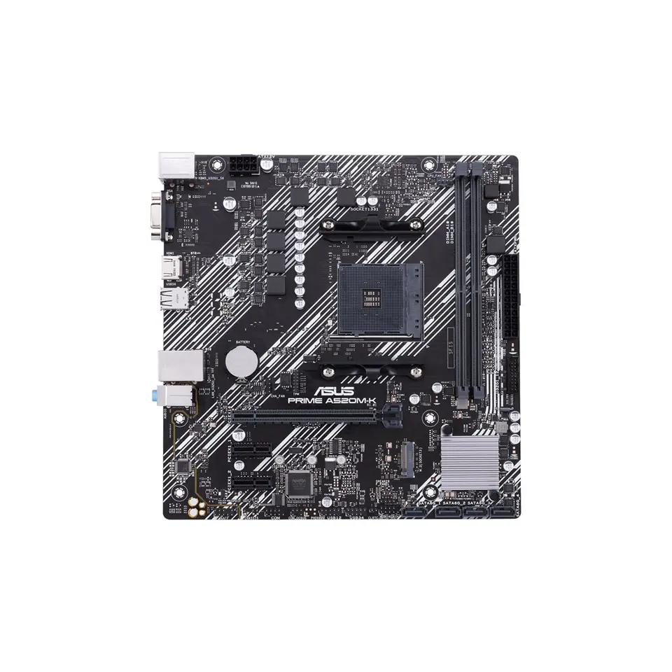 ⁨ASUS PRIME A520M-K AMD A520 micro  ATX⁩ at Wasserman.eu