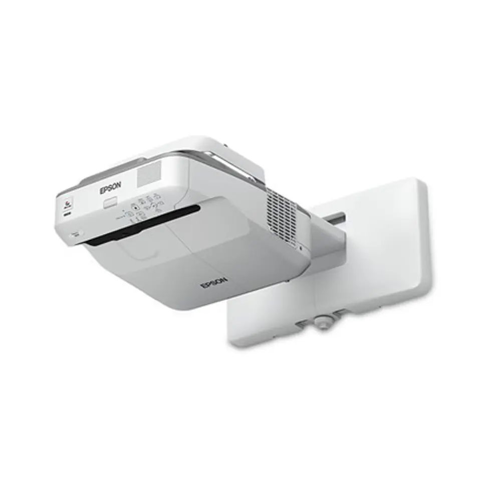 ⁨Epson EB-685W data projector 3500 ANSI lumens 3LCD WXGA (1280x800) Wall-mounted projector Gray, White⁩ at Wasserman.eu