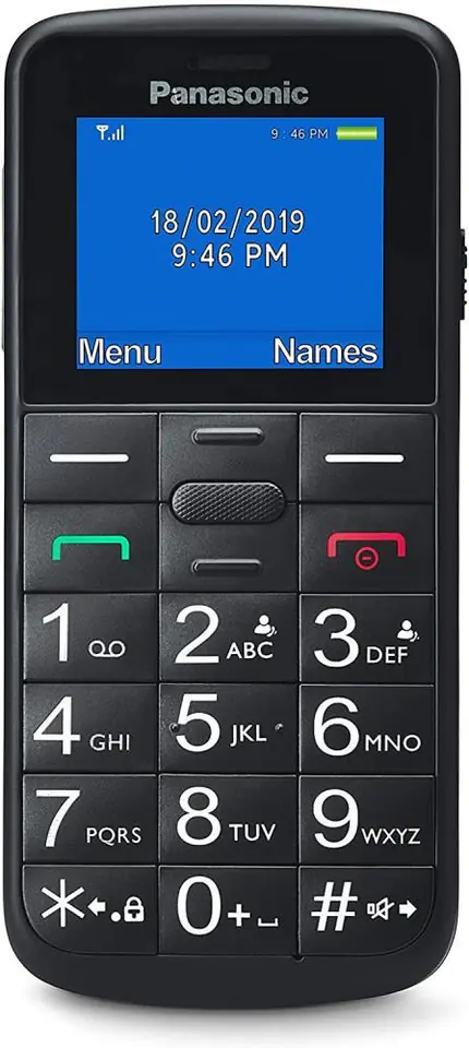 Panasonic KX-TU110EXB Black at Wasserman.eu