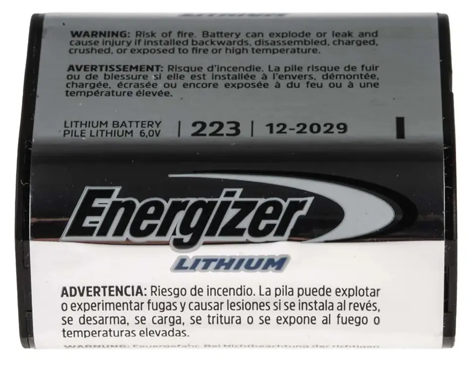 ⁨BATERIA LITOWA BAT-CRP2/E 6 V ENERGIZER⁩ w sklepie Wasserman.eu