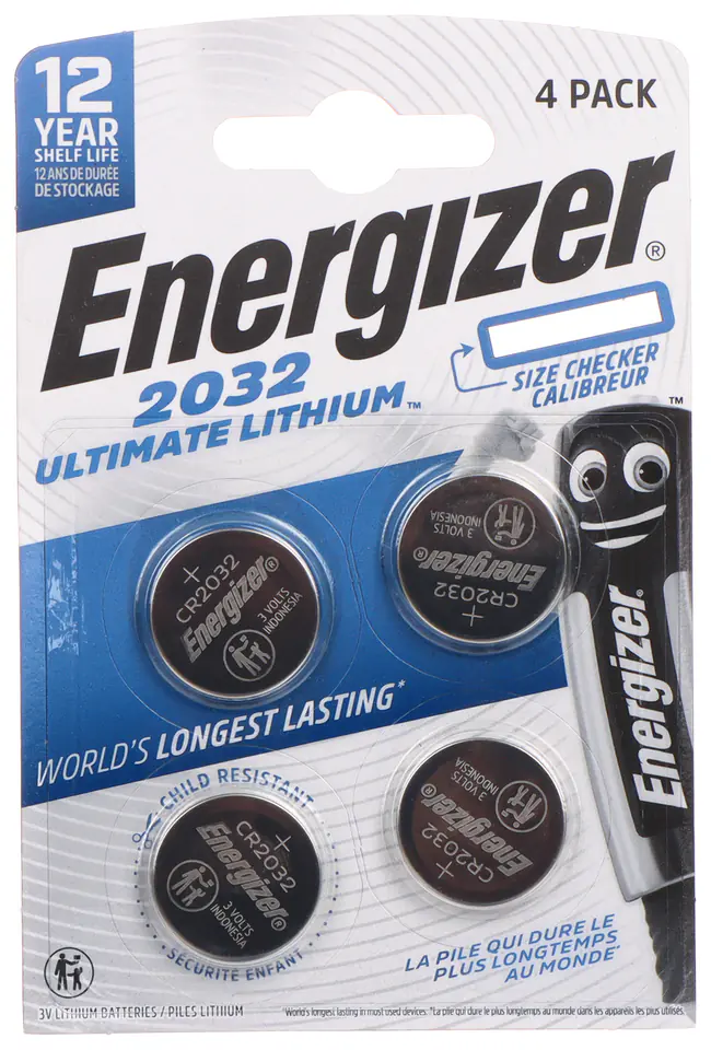 ⁨BATERIA LITOWA BAT-CR2032-LITHIUM*P4 ENERGIZER⁩ w sklepie Wasserman.eu