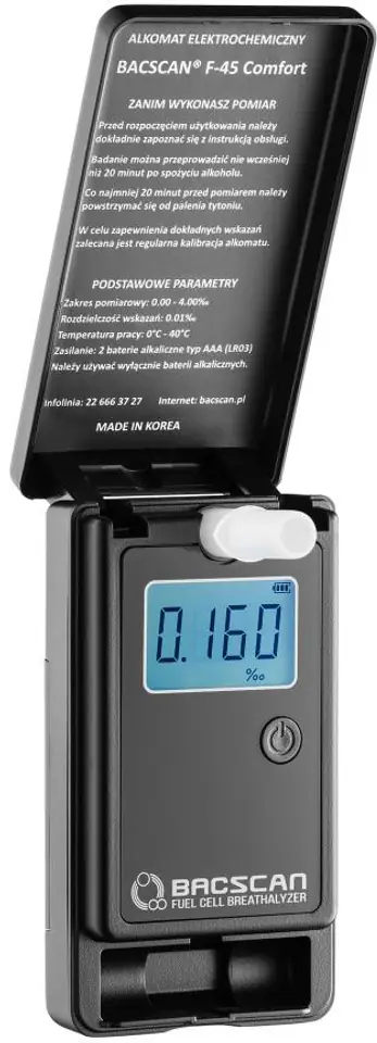 ⁨Alkomat Bacscan F-45 Comfort⁩ w sklepie Wasserman.eu