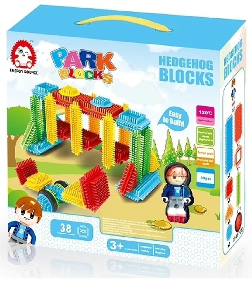 ⁨KLOCKI WAFLOWE KONSTRUKCYJNE 38 SZT⁩ w sklepie Wasserman.eu
