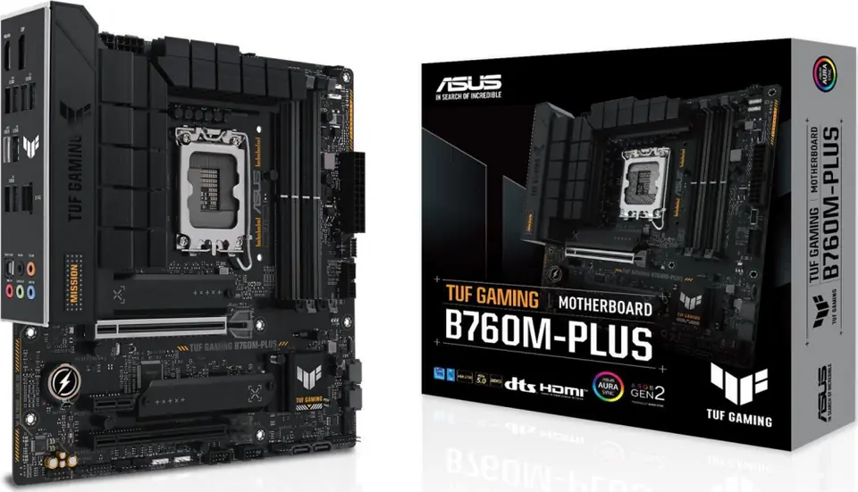 ⁨Płyta główna ASUS TUF GAMING B760M-PLUS LGA1700 mATX⁩ w sklepie Wasserman.eu