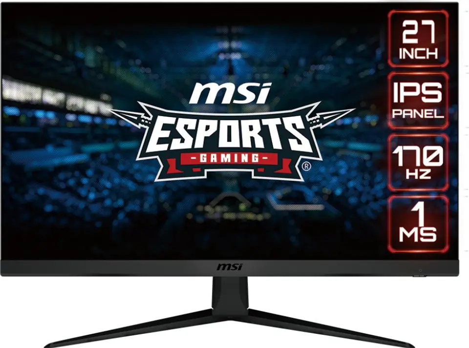 ⁨Monitor MSI G2712F (27" /170Hz /1920 x 1080 /Czarny)⁩ w sklepie Wasserman.eu