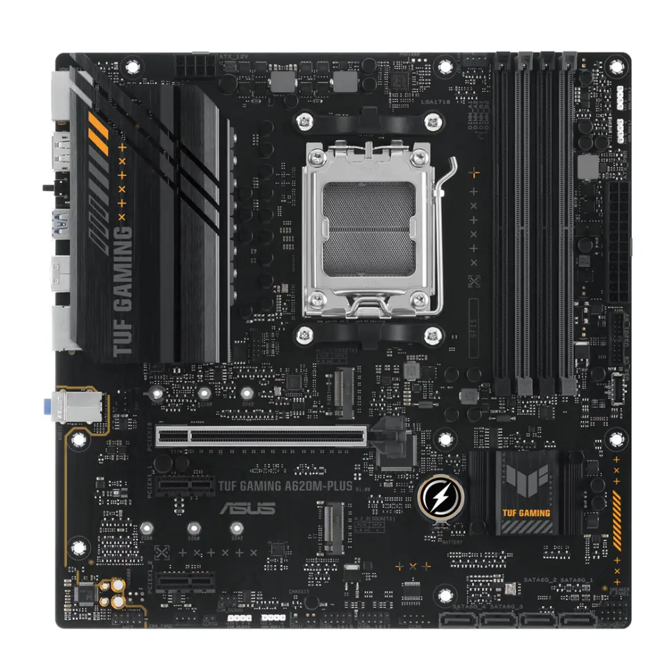 ⁨ASUS TUF GAMING A620M-PLUS AMD A620 Socket AM5 micro ATX⁩ at Wasserman.eu