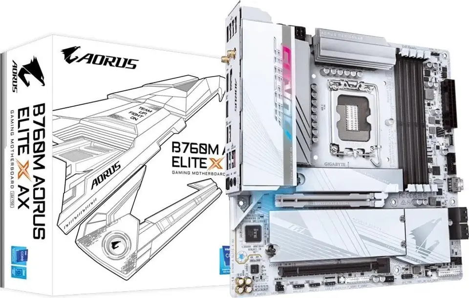 ⁨Gigabyte B760M AORUS ELITE X AX⁩ at Wasserman.eu