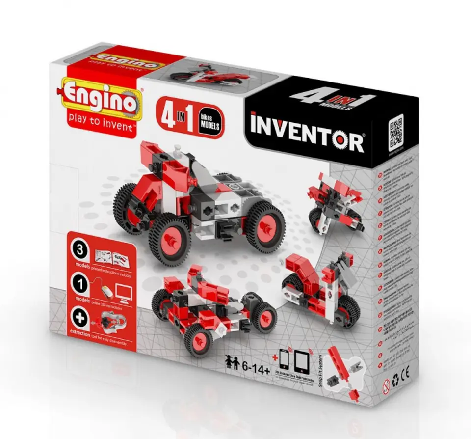 ⁨BUILDING BLOCKS ENGINO INVENTOR 4in1 VEHICLES⁩ at Wasserman.eu