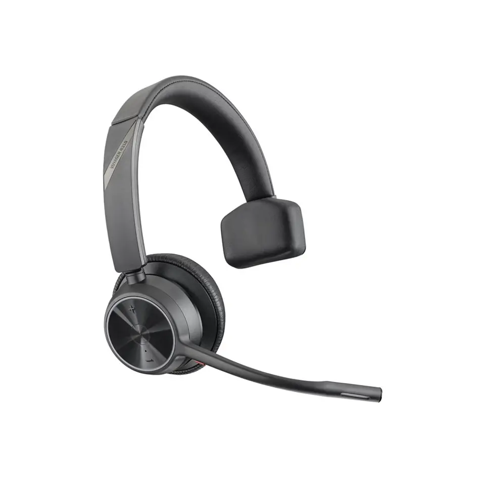⁨POLY Voyager 4310 UC Headset Wireless Head-band Office/Call center USB Type-A Bluetooth Black⁩ at Wasserman.eu
