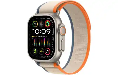 ⁨Watch Ultra 2 GPS + Cellular 49 mm APPLE watchOS 10 Pomarańczowo-beżowo-srebrny⁩ w sklepie Wasserman.eu