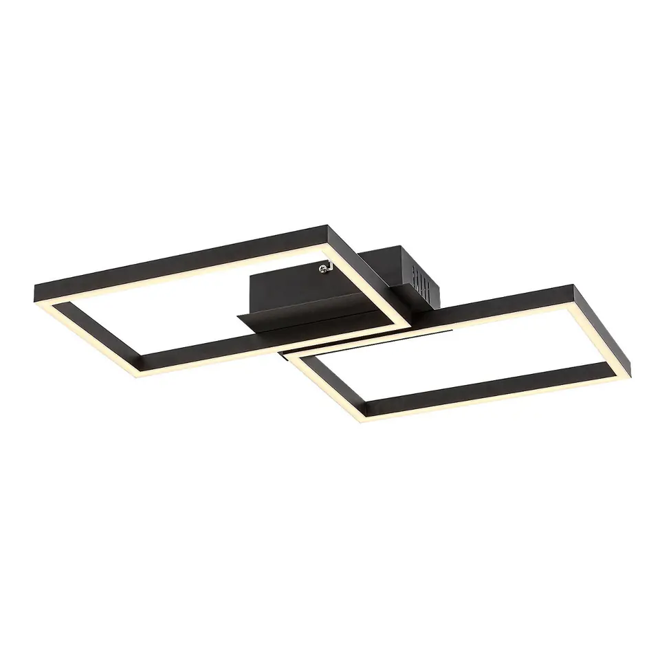 ⁨Lampa sufitowa Lucas Rabalux Ludano,ind.ceil. LED40W, L46x41cm, IP20⁩ w sklepie Wasserman.eu