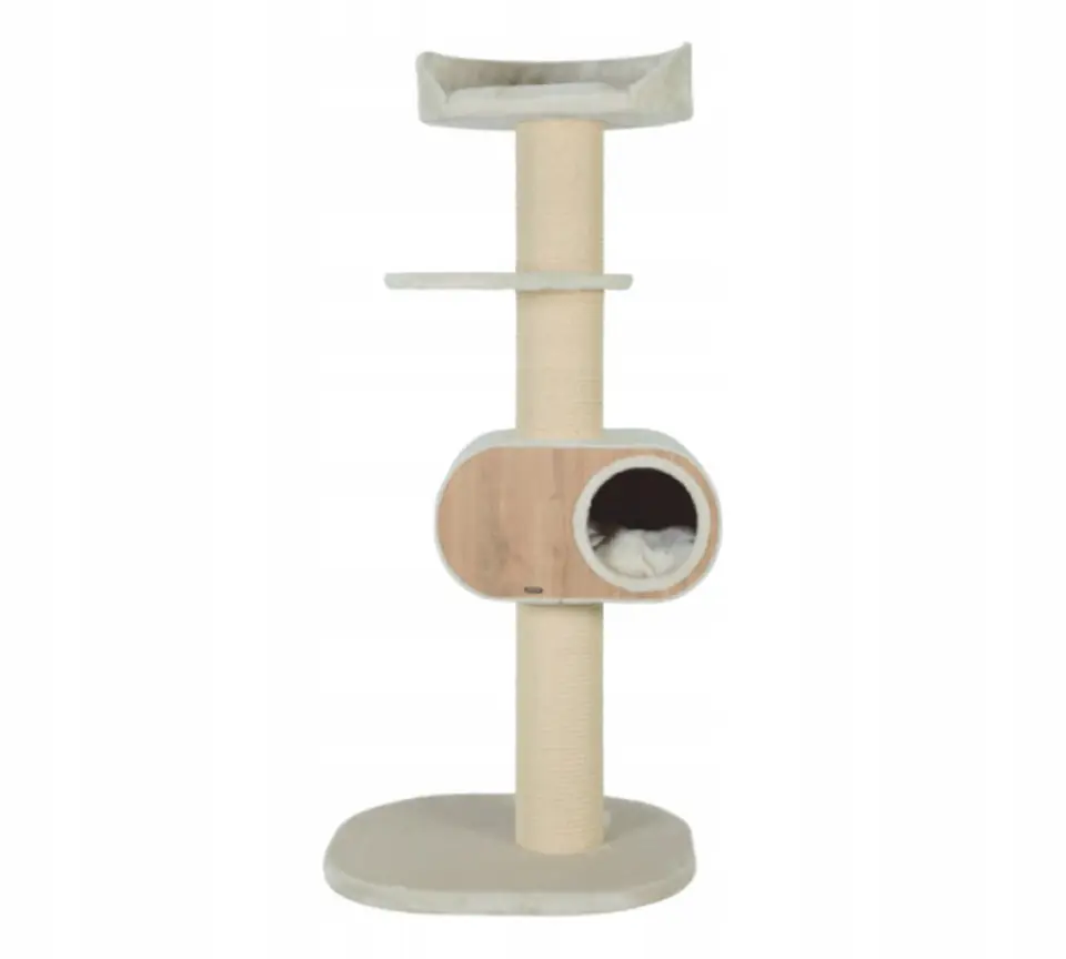 ⁨ZOLUX Scratching post Wonderful Cat 3 colour beige - cat scratching post - 62.5 x 63 x 158 cm⁩ at Wasserman.eu