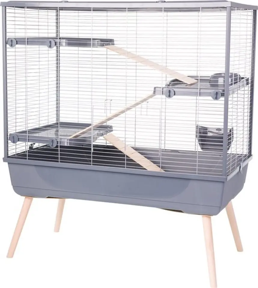 ⁨ZOLUX Neolife 100 XL grey - rabbit cage⁩ at Wasserman.eu