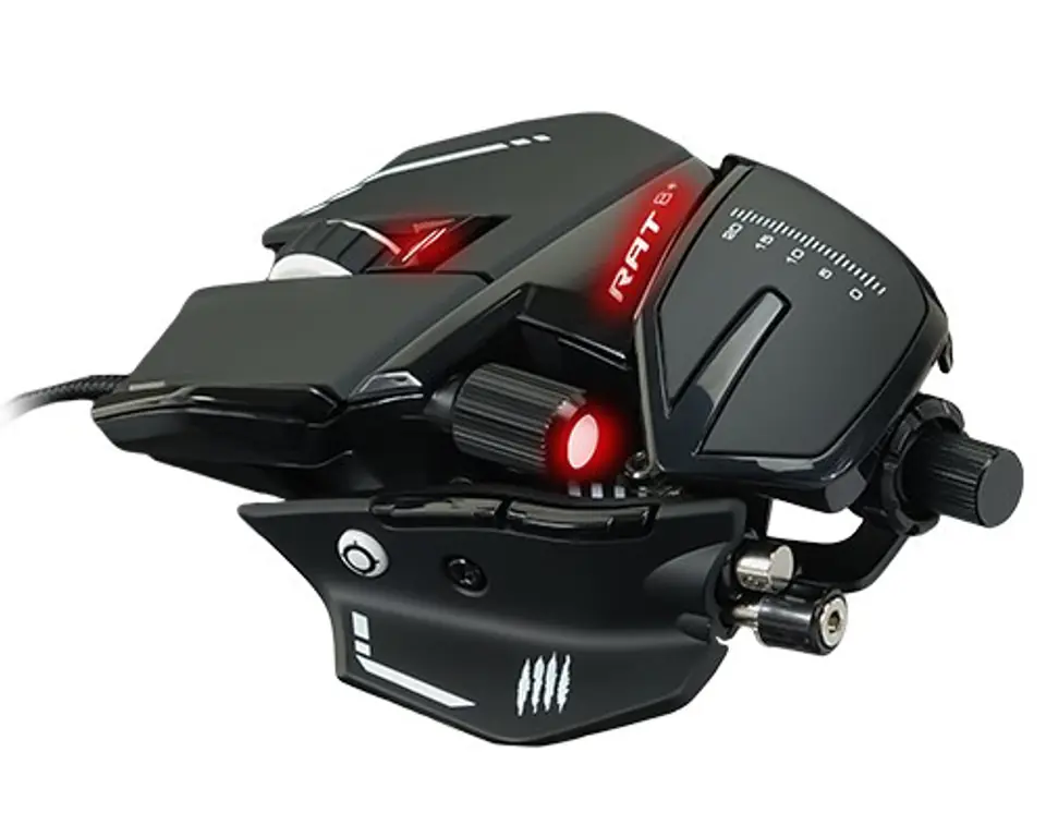 ⁨Mad Catz R.A.T. 8+ mouse Right-hand USB Type-A Optical 16000 DPI⁩ at Wasserman.eu