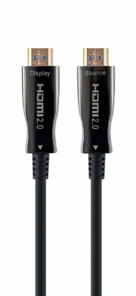 ⁨Gembird CCBP-HDMI-AOC-10M-02 Active Optical (AOC) High speed HDMI cable with Ethernet "AOC Premium Series", 10m⁩ at Wasserman.eu