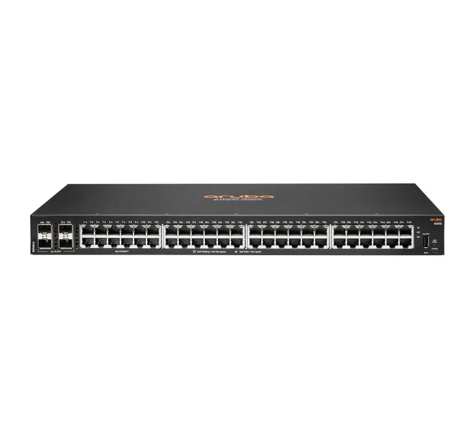 ⁨Przełącznik HPE Aruba 6000 48G 4SFP - switc⁩ w sklepie Wasserman.eu