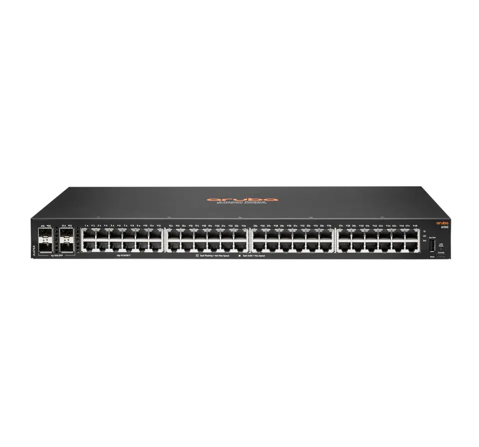 ⁨Przełącznik HPE Aruba 6100 48G 4SFP+ - swit⁩ w sklepie Wasserman.eu