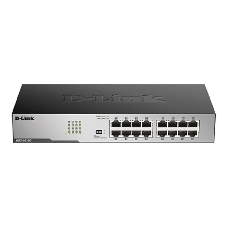 ⁨GIGAEXPRESS 16-PORT/GIGABIT SWITCH 16X 10/100/1000 IN⁩ w sklepie Wasserman.eu