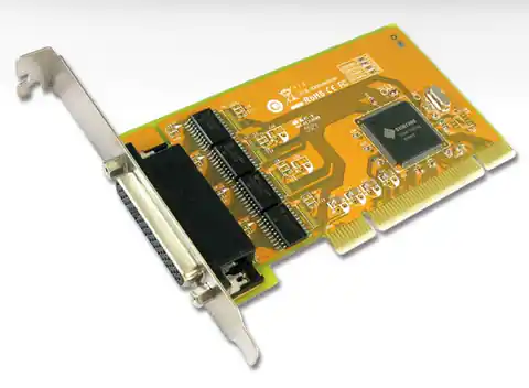 ⁨Wejścia/wyjścia: Sunix PCI 4x Serial FPro&LPro (SER5056A-B)⁩ w sklepie Wasserman.eu