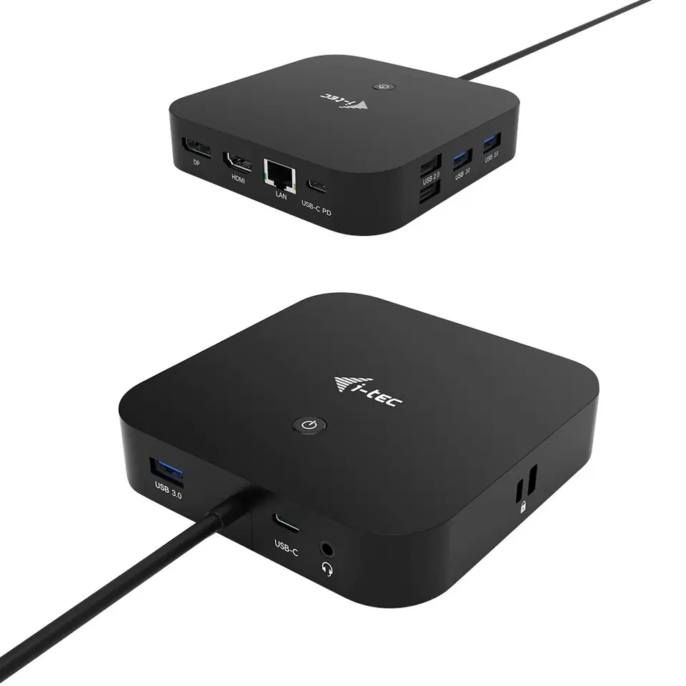 ⁨i-tec USB-C HDMI DP Docking Station + Power Delivery 100W⁩ w sklepie Wasserman.eu