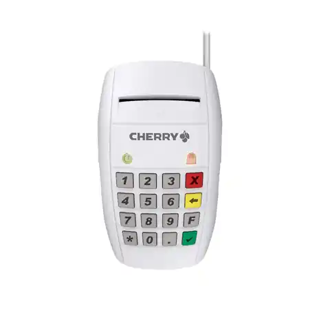 ⁨CHERRY ST-2100 CONTACT/SMARTCARD TERMINAL GREY⁩ w sklepie Wasserman.eu