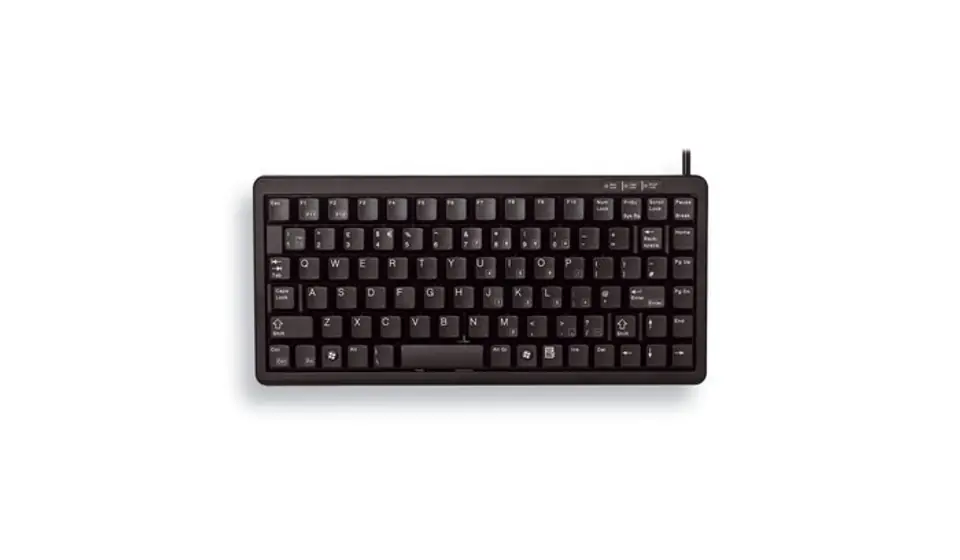 ⁨CHERRY G84-4100 klawiatura Uniwersalne USB QWERTY US English Czarny⁩ w sklepie Wasserman.eu