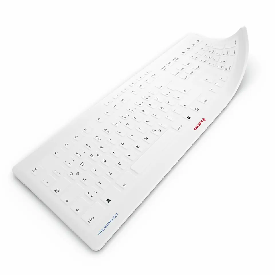 ⁨STREAM PROTECT MEMBRANE GER/WHITE-GREY QWERTZ⁩ w sklepie Wasserman.eu