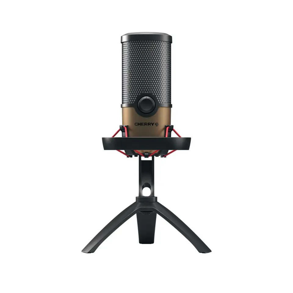 CHERRY UM 9.0 PRO RGB USB MIC/FOR STREAMING/OFFICE BLACK/KUPFE w sklepie Wasserman.eu