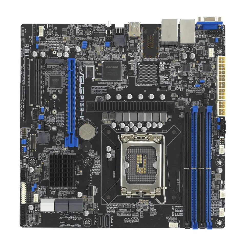 ⁨ASUS P13R-M Intel C262 LGA 1700 micro ATX⁩ at Wasserman.eu