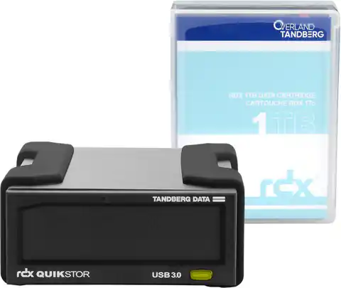 ⁨Overland-Tandberg RDX External drive kit with 1TB HDD, USB3+⁩ at Wasserman.eu