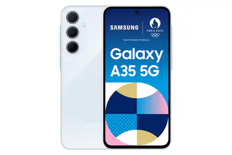 ⁨Smartfon Samsung Galaxy A35 (356) 5G 8/256GB Blue⁩ w sklepie Wasserman.eu