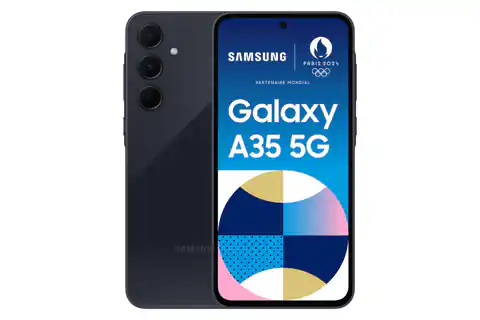 ⁨Samsung Galaxy A35 5G 16.8 cm (6.6") Hybrid Dual SIM Android 14 USB Type-C 8 GB 256 GB 5000 mAh Navy⁩ at Wasserman.eu