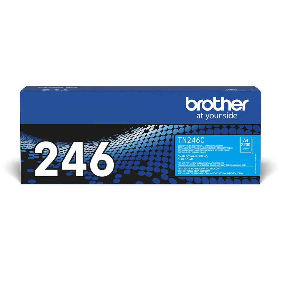 ⁨Brother TN-246C toner cartridge 1 pc(s) Original Cyan⁩ at Wasserman.eu