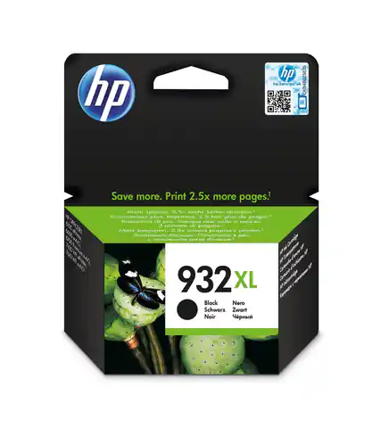 ⁨HP 932XL High Yield Black Original Ink Cartridge⁩ at Wasserman.eu