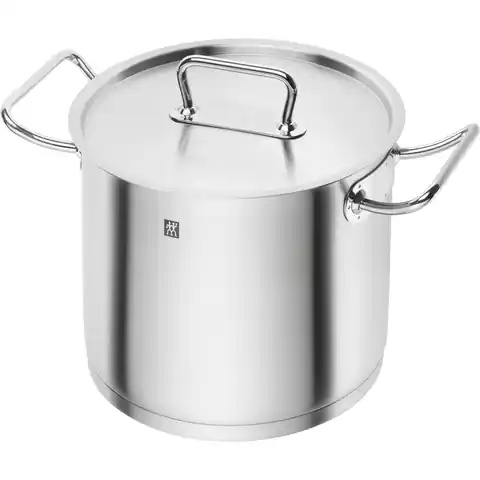 ⁨Zwilling Pro S High Soup Pot with Lid - 8.1 ltr⁩ at Wasserman.eu