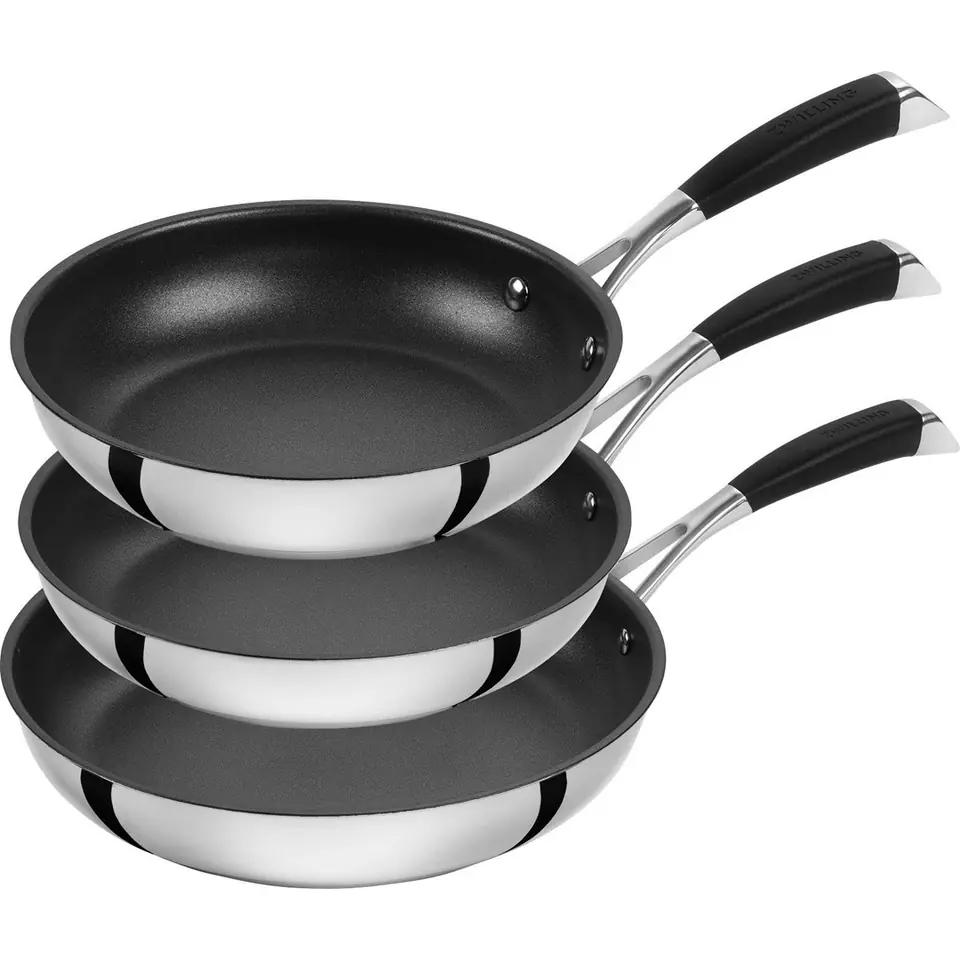 ⁨Set of 3 pans NON-STICK ZWILLING POLETTO 65249-000-0⁩ at Wasserman.eu