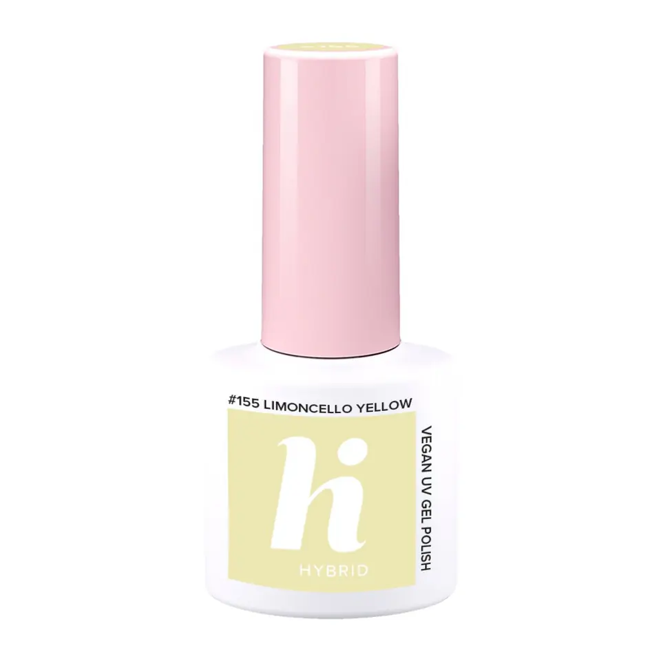 ⁨HI HYBRID Lakier hybrydowy Don Limone #155 Limoncello Yellow 5 ml⁩ w sklepie Wasserman.eu