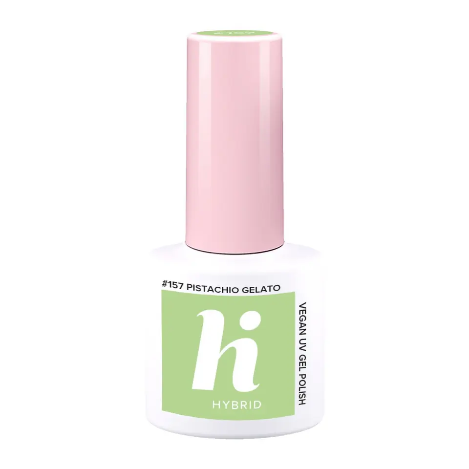 ⁨HI HYBRID Lakier hybrydowy Don Limone #157 Pistachio Gelato 5 ml⁩ w sklepie Wasserman.eu