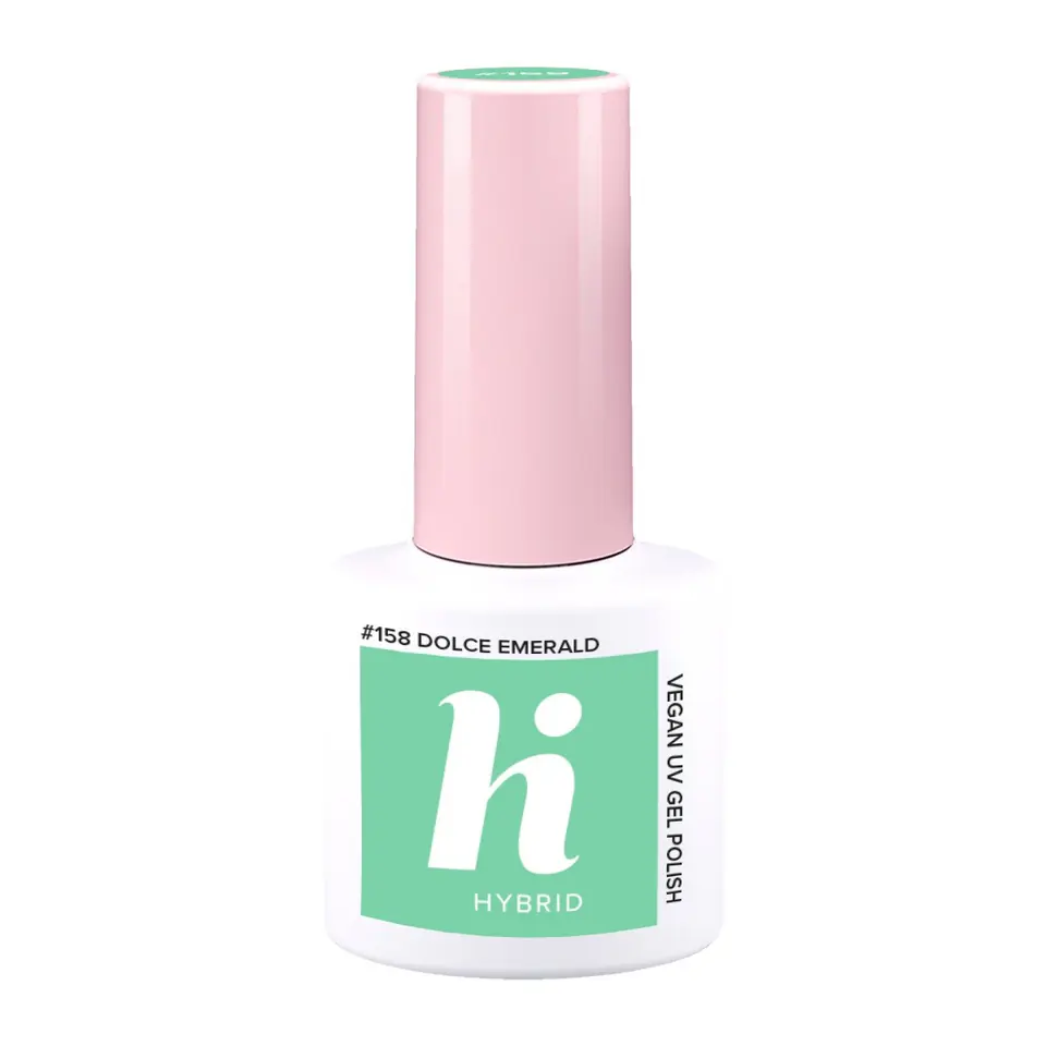 ⁨HI HYBRID Lakier hybrydowy Don Limone #158 Dolce Emerald 5 ml⁩ w sklepie Wasserman.eu