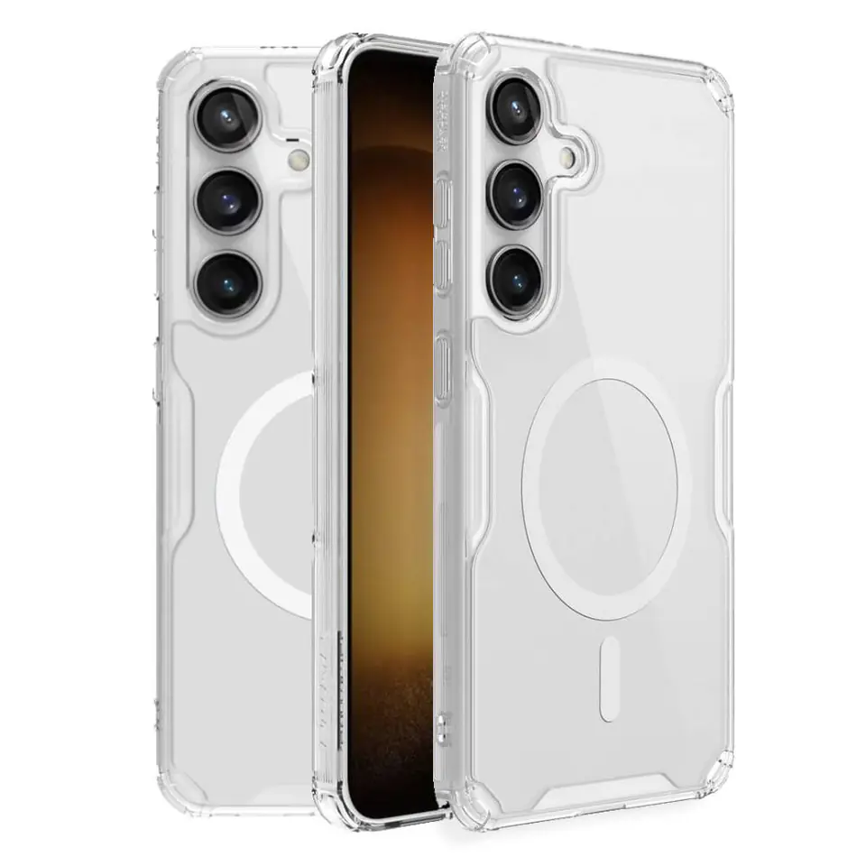 ⁨Etui SAMSUNG GALAXY S24+ Nillkin Nature Pro Magnetic transparentne⁩ w sklepie Wasserman.eu