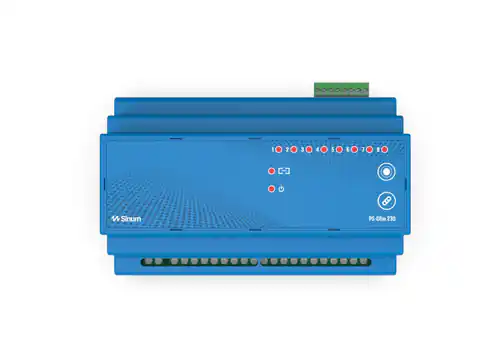 ⁨Wired Din Rail Relay Blue PS-08M 230 Tech Controllers⁩ at Wasserman.eu