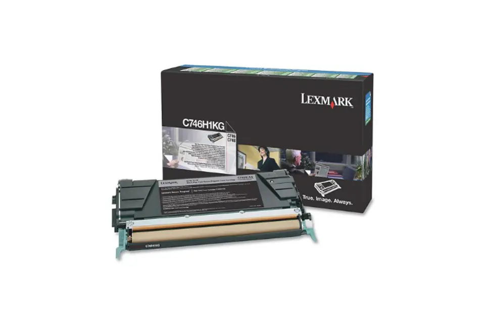 ⁨Lexmark C746H1KG toner cartridge 1 pc(s) Original Black⁩ at Wasserman.eu