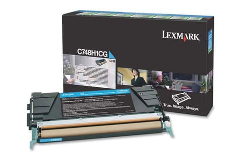 ⁨Lexmark oryginalny toner C748H1CG, cyan, 10000s, high capacity, return⁩ w sklepie Wasserman.eu