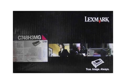 ⁨Lexmark Original Toner Cartridge C748H3MG, magenta, 10000s, C748, Lexmark C748de, C748dte, C748e, O⁩ at Wasserman.eu