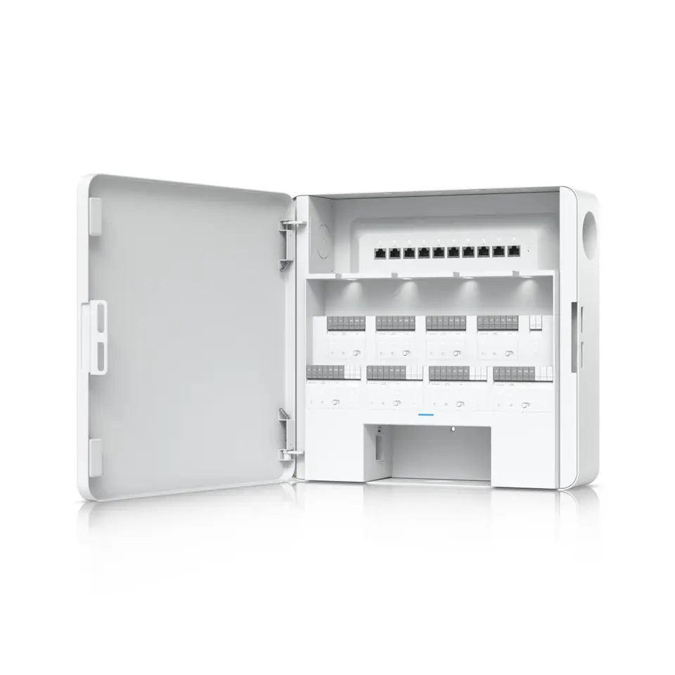 ⁨UBIQUITI EAH-8-EU ENTERPRISE-GRADE ACCESS HUB WITH ENTRY AND EXIT CONTROL TO EIGHT DOORS⁩ w sklepie Wasserman.eu