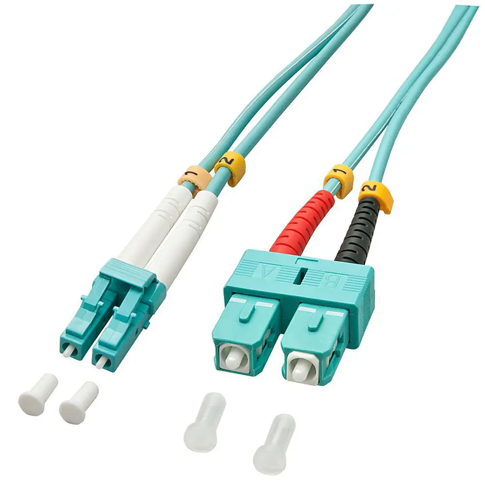 ⁨Lindy Fibre Optic Cable LC/SC OM3,⁩ w sklepie Wasserman.eu