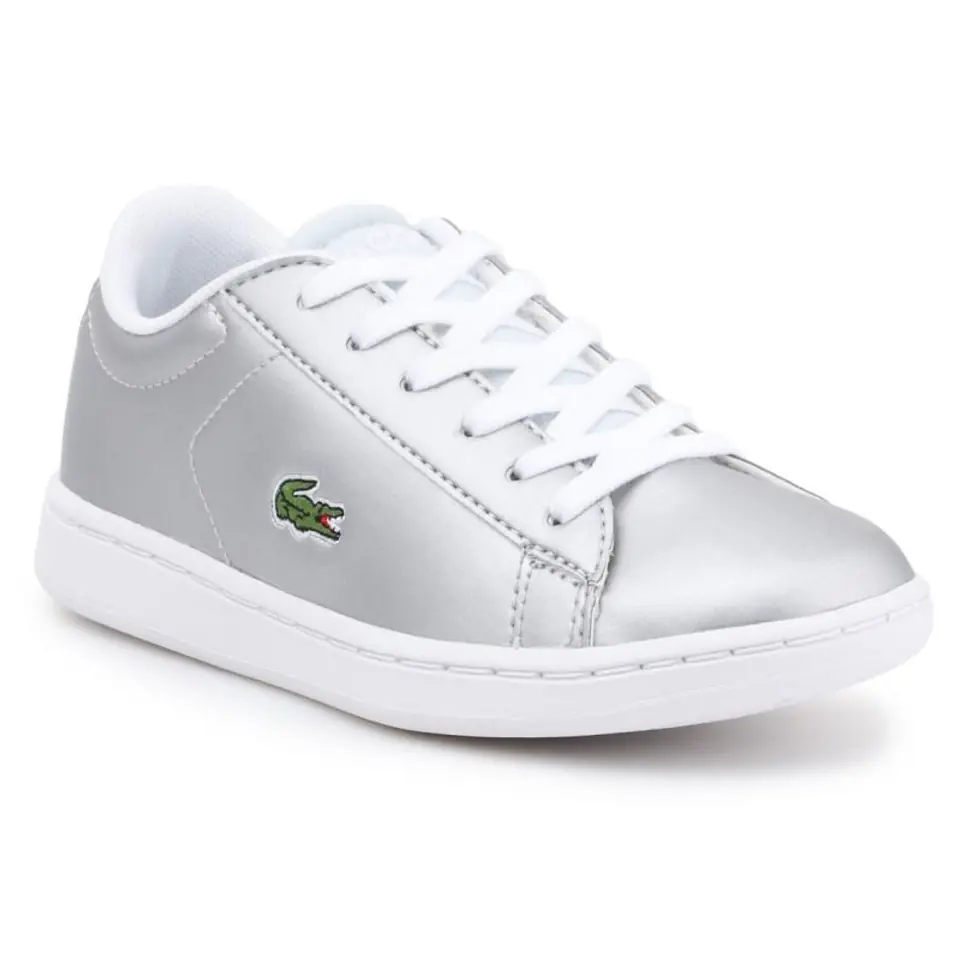 ⁨Buty Lacoste Jr 7-34 (kolor Szary/Srebrny, rozmiar EU 31)⁩ w sklepie Wasserman.eu