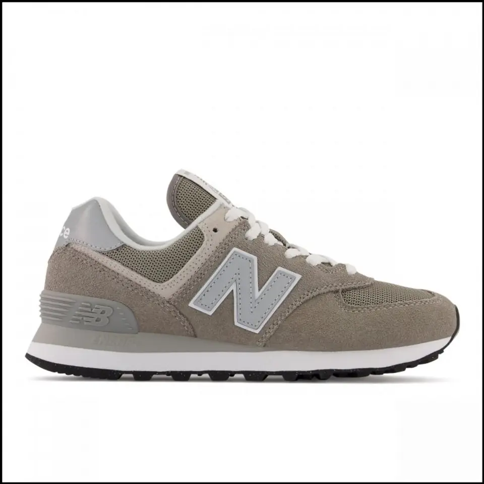 ⁨Buty New Balance W WL574 (kolor Szary/Srebrny, rozmiar 37)⁩ w sklepie Wasserman.eu