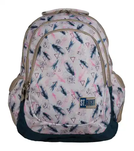 ⁨BACKPACK YOUTH FEATHERS ROSES BP-06 ST. RIGHT⁩ at Wasserman.eu